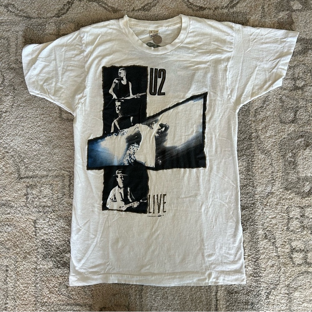 Vintage U2 Joshua Tree Tour T-Shirt Size Large